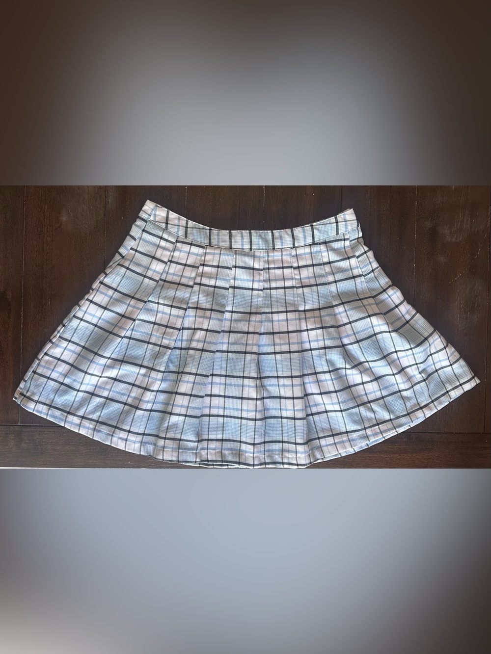 Rue21 Blue Plaid Pleated Mini Skirt | Preppy Y2K | Size L